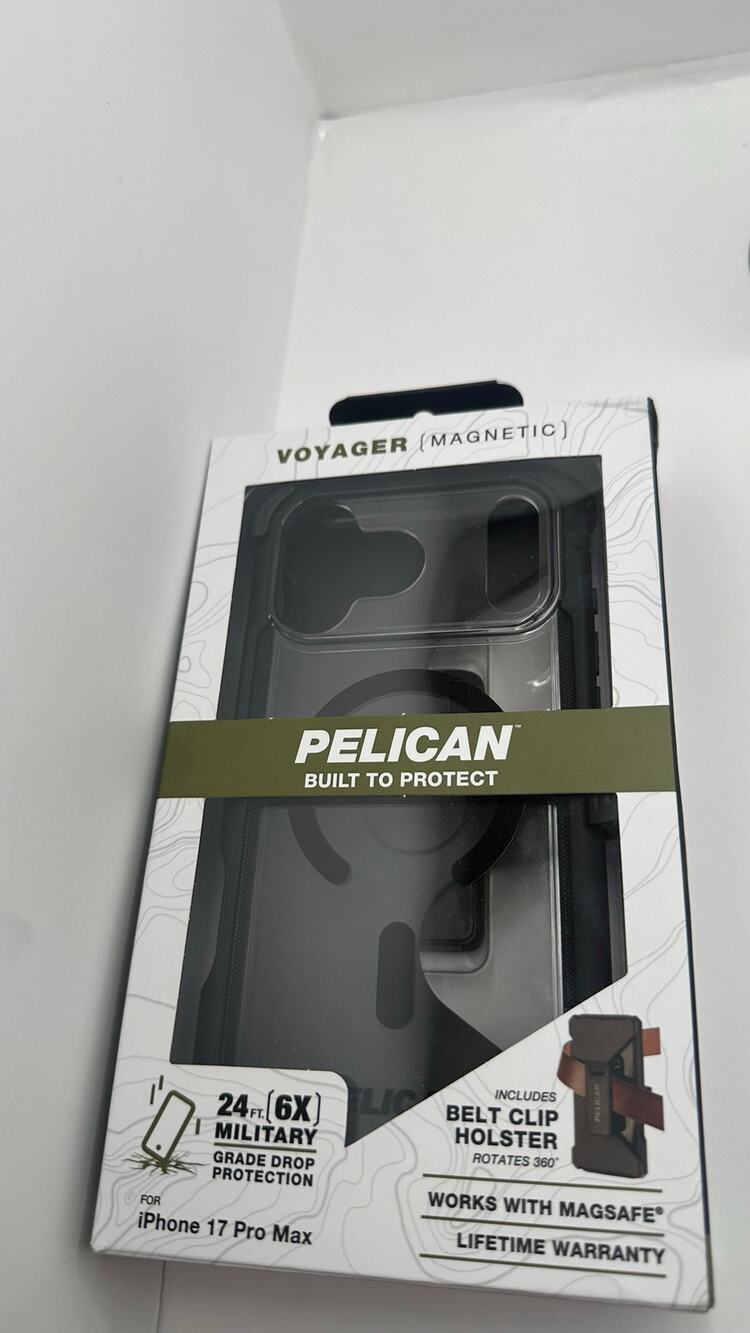 Pelican Voyager Magnetic Black MagSafe Case - iPhone 17 Pro Max NWT MSRP: $65